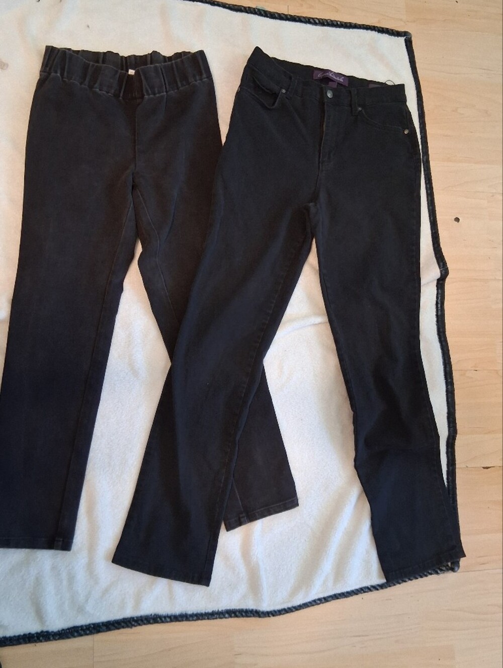 Soft Surroundings Women's Black Skinny Jeans